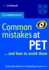 Image for Common mistakes at PET  : and how to avoid them