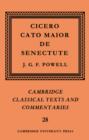 Image for Cicero: Cato Maior de Senectute