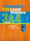 Image for Essential VCE Legal Studies Units 3 and 4