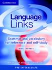 Image for Language Links Pre-intermediate with Answers