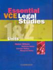 Image for Essential VCE Legal Studies Units 1and 2
