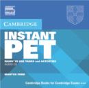 Image for Instant PET Audio CD Set (2 CDs)