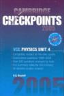 Image for Cambridge Checkpoints VCE Physics Unit 4 2005