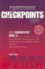 Image for Cambridge Checkpoints VCE Chemistry Unit 4 2005