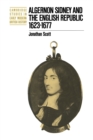 Image for Algernon Sidney and the English Republic 1623–1677