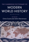 Image for The Cambridge Dictionary of Modern World History