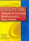 Image for Essential Standard General Maths First Edition Teacher CD