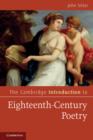 Image for The Cambridge introduction to eighteenth-century poetry