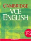 Image for Cambridge VCE English Units 1 and 2