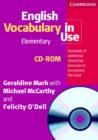 Image for English Vocabulary in Use Elementary CD-ROM