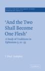 Image for &#39;And The Two Shall Become One Flesh&#39;