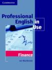 Image for Professional English in Use Finance