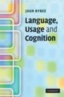 Image for Language, usage and cognition