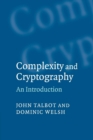 Image for Complexity and Cryptography