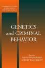 Image for Genetics and Criminal Behavior