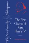 Image for The First Quarto of King Henry V