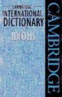 Image for Cambridge International Dictionary of Idioms