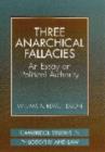 Image for Three anarchical fallacies  : an essay on political authority