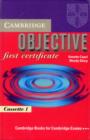 Image for Objective: First Certificate Class Cassette Set