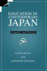 Image for Education in Contemporary Japan