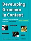 Image for Developing grammar in context with answers  : grammar reference and practice