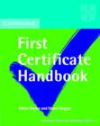 Image for Cambridge first certificate handbook