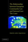 Image for The relationship between European Community law and national law  : the casesVol. 2