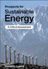 Image for Prospects for Sustainable Energy