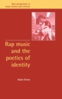 Image for Rap music and the poetics of identity
