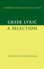 Image for Greek lyric  : a selection
