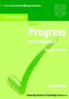 Image for New Progress to Proficiency Teacher&#39;s book