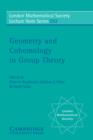 Image for Geometry and Cohomology in Group Theory