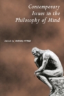 Image for Current issues in philosophy of mind