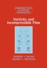 Image for Vorticity and the mathematical theory of incompressible fluid flow
