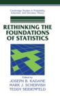 Image for Rethinking the Foundations of Statistics