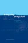 Image for Bilinguality and Bilingualism