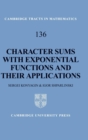 Image for Character Sums with Exponential Functions and their Applications