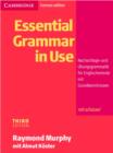 Image for Essential grammar in use  : nachschlage-und èUbungsgrammatik fèur Englischlernende mit Grundkenntnissen