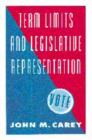 Image for Term Limits and Legislative Representation