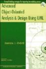 Image for Advanced Object-Oriented Analysis and Design Using UML