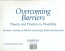 Image for Overcoming Barriers: Theory and Practice in Disability CD-ROM full text