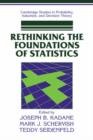 Image for Rethinking the foundations of statistics