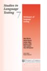 Image for Dictionary of Language Testing : Studies in Language Testing 7 : Dictionary of Language Testing