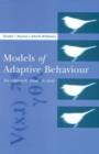 Image for Models of adaptive behaviour