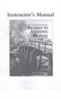 Image for Bridges to Academic Writing Instructor&#39;s Manual