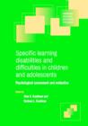 Image for Specific Learning Disabilities and Difficulties in Children and Adolescents