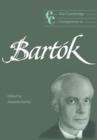 Image for The Cambridge companion to Bartok