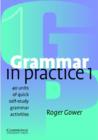 Image for Grammar in practice 1