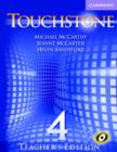 Image for Touchstone Teacher&#39;s Edition 4 with Audio CD