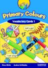 Image for Primary Colours 1 Vocabulary Cards